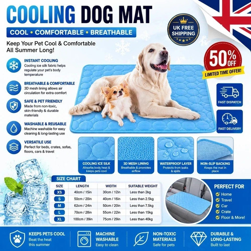 Large self cooling mat - xl,