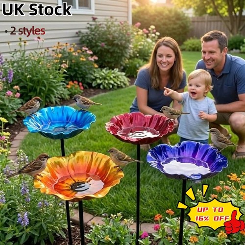 Flower shape bird - bird, stake