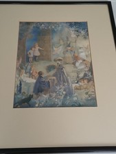 MARGARET W. TARRANT (1922) THE GATES OF FAIRYLAND FRAMED GLAZED PRINT FREEUKP+P