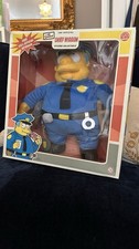 Simpsons Chief Wiggum Official Episode Collectible Boxed Toy 2003 large Rare
