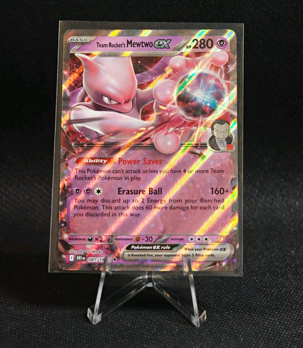 Team rocket mewtwo ex - rocket's,