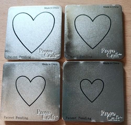 Cuttlebug hearts 2 die - 2", 2"
