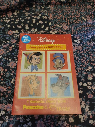 Disney film stars cross stitch - disney,