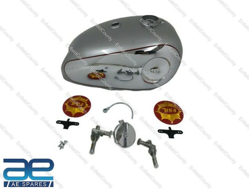 Petrol fuel tank chrome - petrol, &