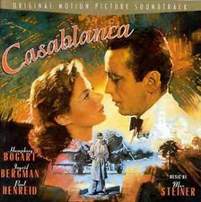 Casablanca: Film Soundtrack [SOUNDTRACK] Max Steiner {Free P&P Tracked 24}