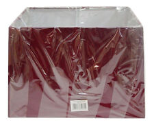 13" 15" 17" Red Rectangular Table Lamp Shade Modern New