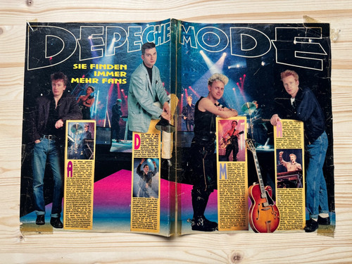 Depeche mode poster - poster, 80er