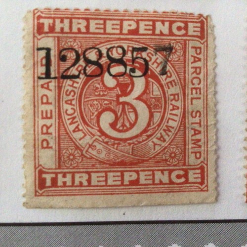Railway stamp qv - *railway,