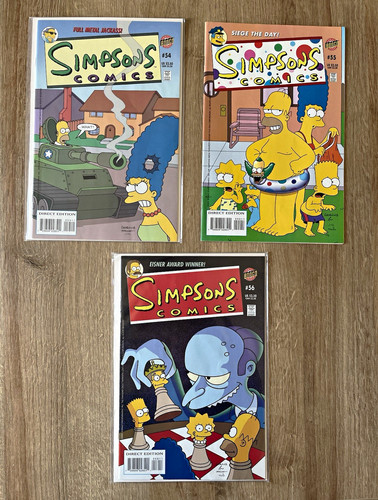 Simpsons comics 55 56 - comics, #54