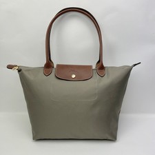 Longchamp Le Pliage Large Turtledove Grey Tote Bag