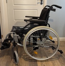 BREEZY BASIX2 ADJUSTABLE MANUAL SELF PROPELLED WHEELCHAIR With Rear Ant Tip Bars