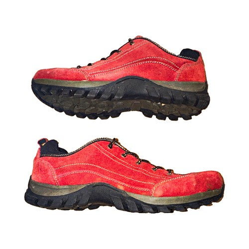 Cotton traders men red suede - men's,