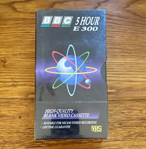 Bbc vhs 300 hr - e, recordable