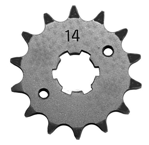 Yamahays125 front sprocket - front,