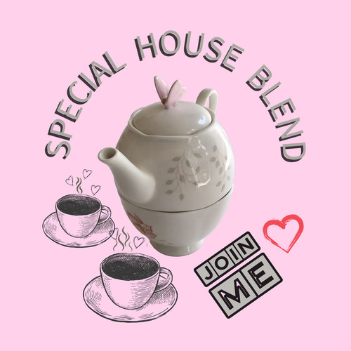 Coffee tea lover valentines - lover,