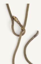 ZARA SNAKESKIN PRINT BELT X