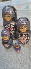 Set of 4 Large Vintage Russian