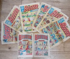 9* Vintage Beezer Comics, incl