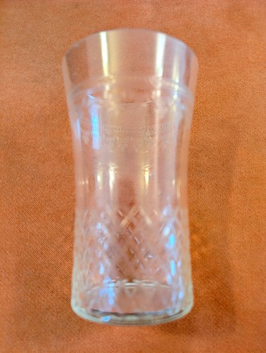 Lady hamilton cut etched glass - lady,