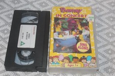 Barney In Concert VHS Video -