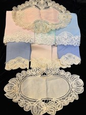 Vtg BATTENBERG Lace Tea &