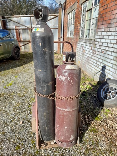 Oxygen acetylene gas welding - gas,