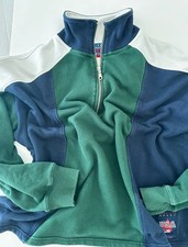 Vintage color block pullover - vintage,