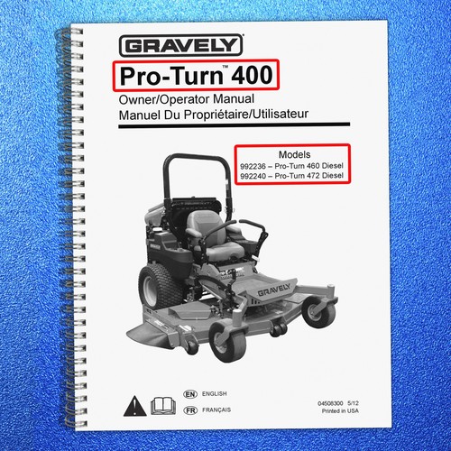 Gravely pro turn 400 - pro-turn, series