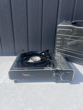 MaxSun Portable Cassette Gas Cooker Stove Butane Outdoor Camping + 4 Bottle Gas