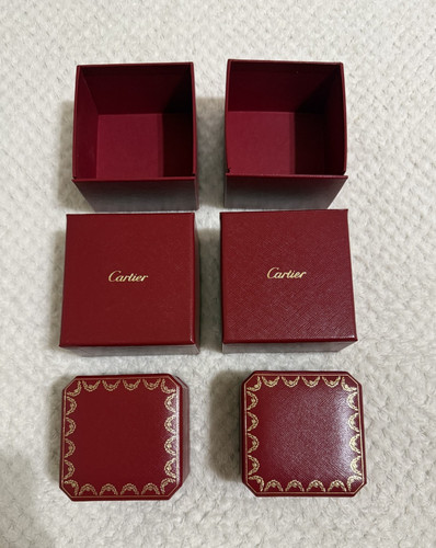 New cartier ring jewelry box - new,