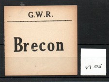 Great Western Railway. GWR -