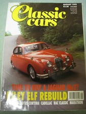 CLASSIC CARS MAGAZINE AUG 1992