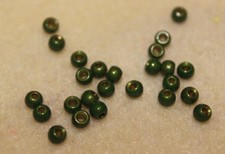 3.8mm Painted Brass Beads fly tying packet of 50 beads