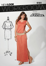 New Look Pattern 6181 Size 8-18 Project Runway Dress Shaped Studded Belt New