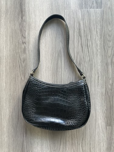 Liz claiborne black faux - claiborne,