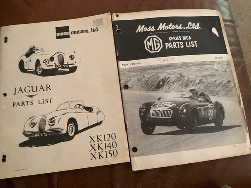 Moss motors ltd jaguar parts - motors,