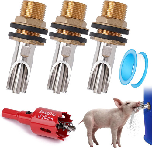 Pig nipple waterer - kit,