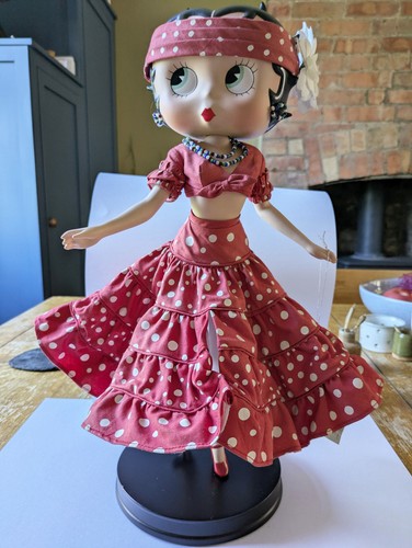 Betty boop flamenco porcelain - boop,