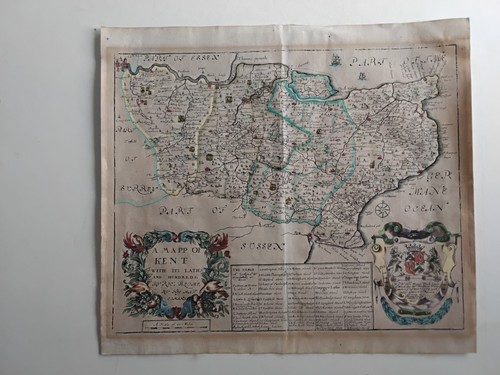 Mapp kent with - with, its