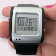 Nike Digital Quartz Watch WC0037 Unisex 100m Aluminum Alarm Chrono 