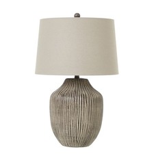 Huge 71cm Ribbed Stone Effect