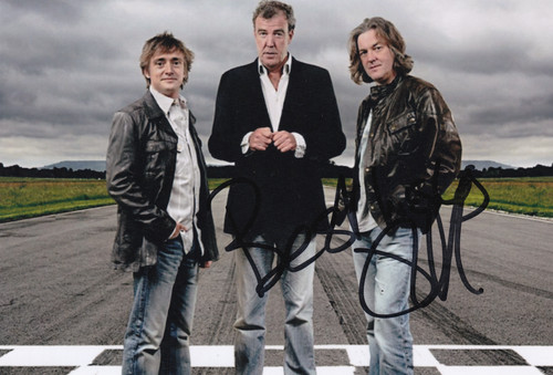 Jeremy clarkson hand signed - jeremy,
