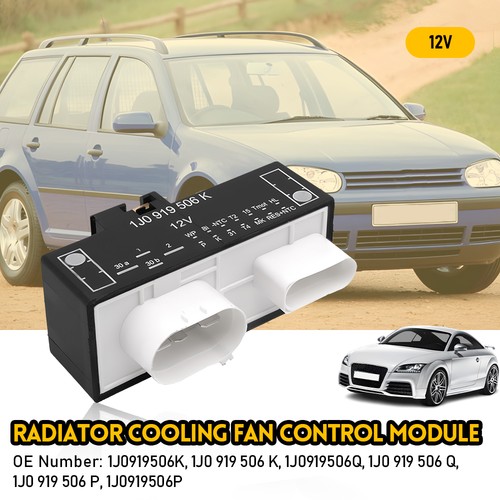 Radiator cooling fan - radiator, control
