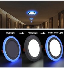 18W / 6W Round Recessed LED