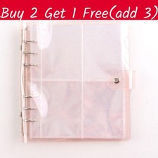 Big Capacity 6hole Photo Album With Glitter Pp Cover For Weddings And