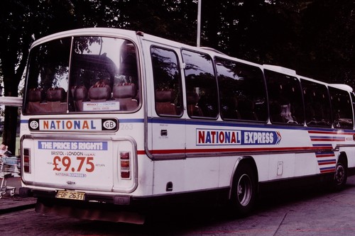 1985 original bus slide 263 - bus,