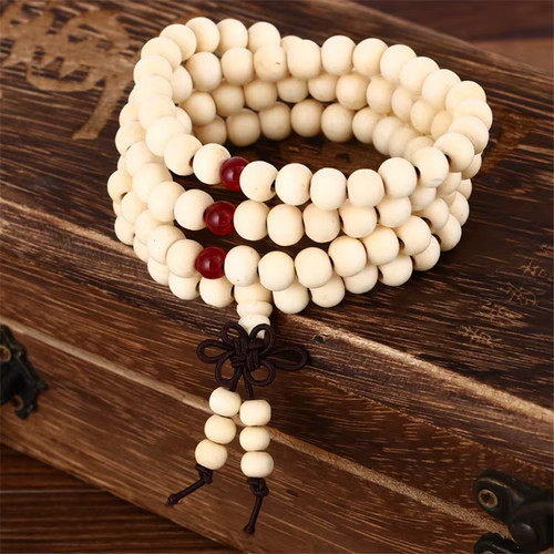 Sandalwood 108 prayer beads - 108,