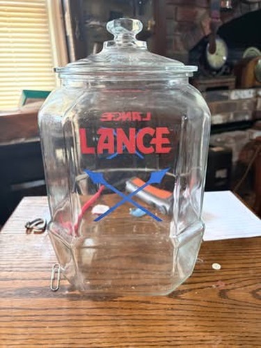 Lance vintage glass sided - glass, 8-sided