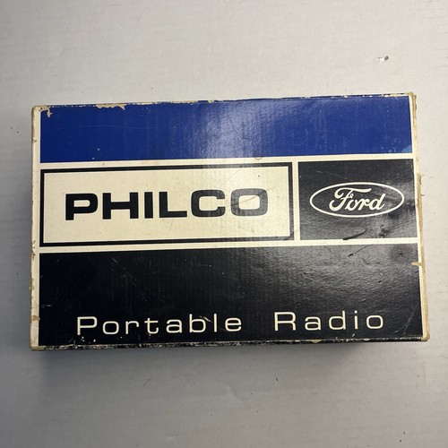 Philco ford portable - philco, radio