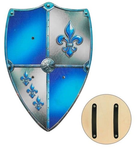 Childrens wooden knight shield - knight,